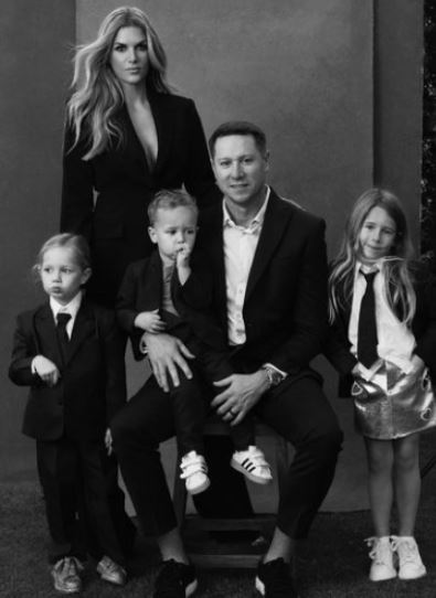 The couple are the proud parents of their three beautiful children